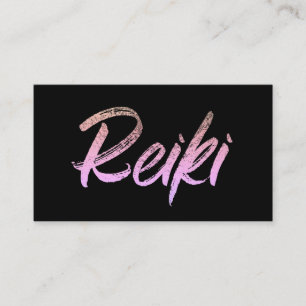 *~* Reiki Practitioner or Master Energy Healer Business Card