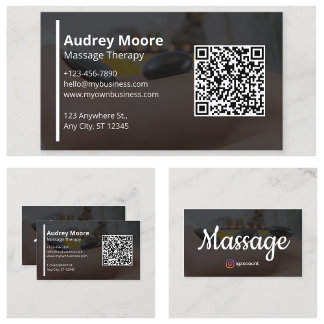 Reiki Practitioners Wellness Professionals Massage Business Card