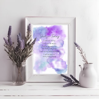 Reiki Prayer Poster