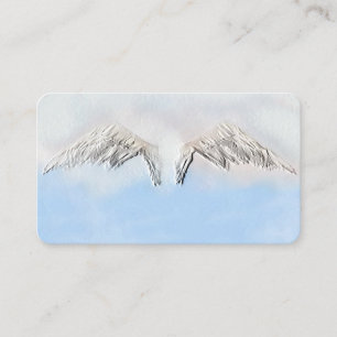 Reiki, Psychic, Angels Wings Business Card