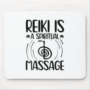 Reiki Sayings Yoga Healing Energy Chakras Gifts Mouse Pad