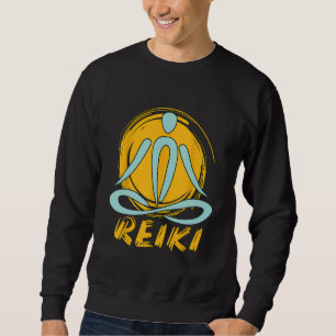 Reiki Spiritual Healer Loves Meditation Energy Hea Sweatshirt