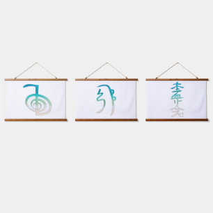 Reiki Symbols Tapestry Wall Art