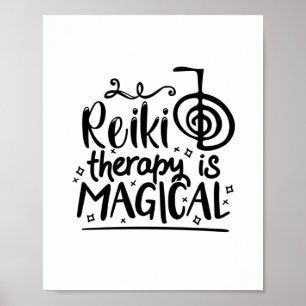 Reiki Therapy   Reiki Master Spiritual Reiki Gifts Poster