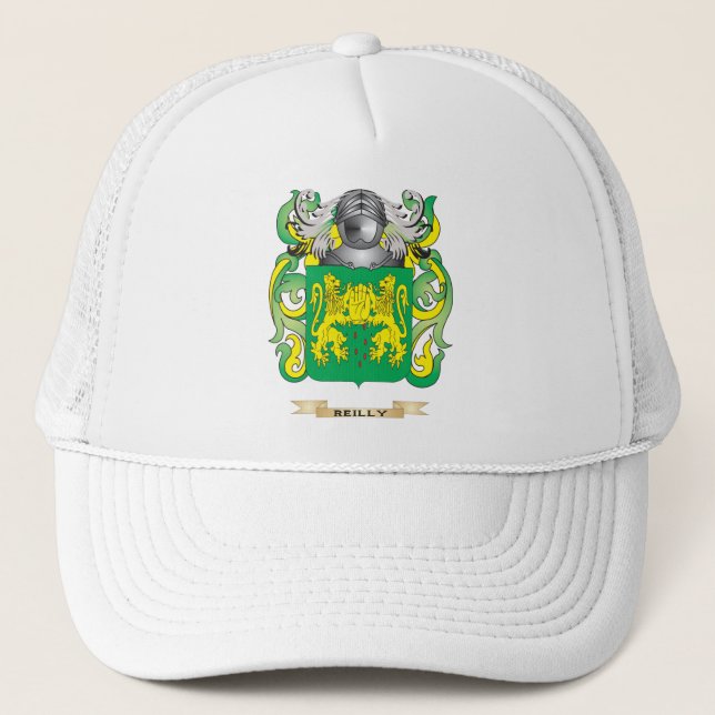 Reilly Coat of Arms (Family Crest) Trucker Hat (Front)