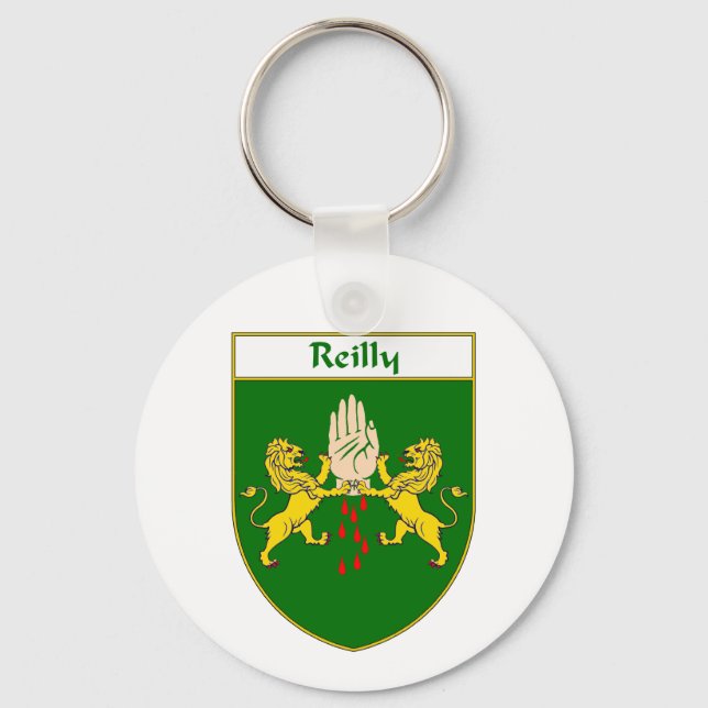 Reilly Coat of Arms Key Ring (Front)