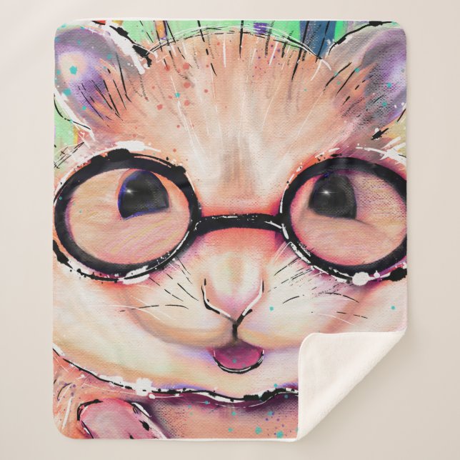 Reilly's Friend      Sherpa Blanket (Front)