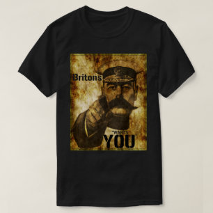 Reimagined Lord Kitchener Wants You Poster T-Shirt