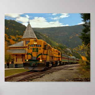 Reimagining Routes: Abstract Cartography in Poster