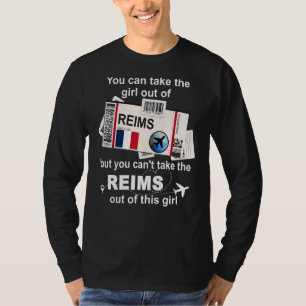 Reims Boarding Pass Reims Girl Reims T-Shirt