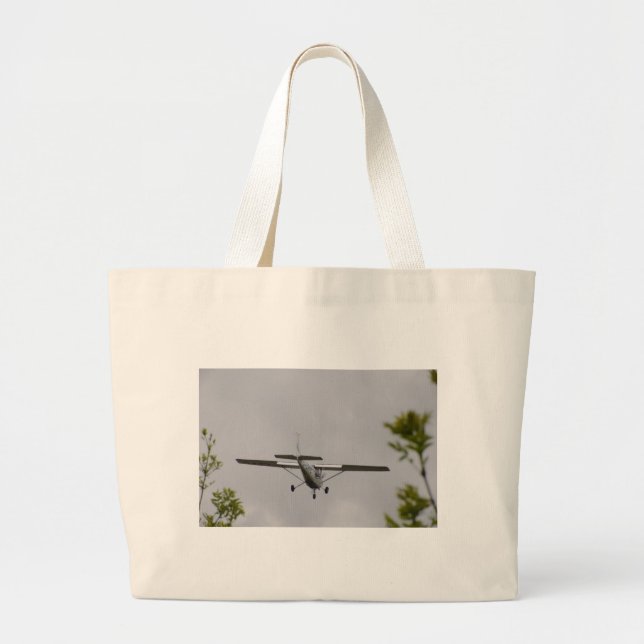 Reims Cessna F152 Large Tote Bag (Front)
