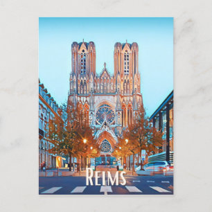 Reims Photo Vintage Postcard