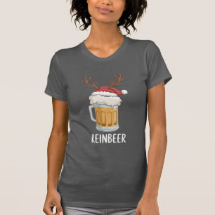 Reinbeer Funny Couples Christmas Matching Holiday T-Shirt