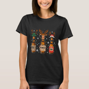 Reinbeers Funny Reindeer Beer Christmas Drinking X T-Shirt