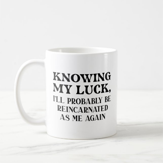 Reincarnated As Me Coffee Mug (Left)