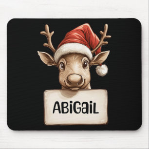 Reindeer Abigail Mouse Pad