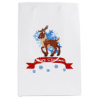 Reindeer And Snowflakes