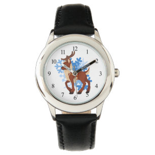 Reindeer and Snowflakes Watch