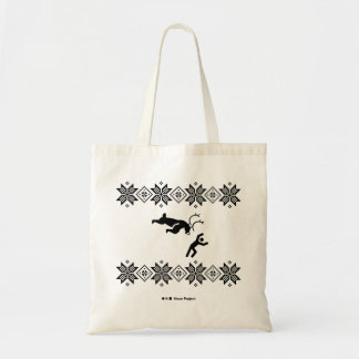 Reindeer Attack Tote Bag