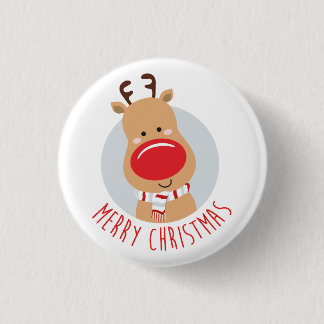 Reindeer Badge