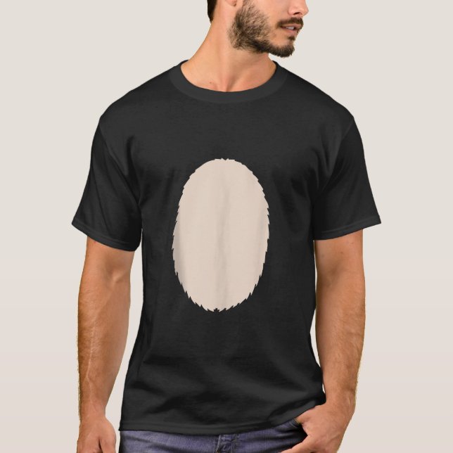 Reindeer Belly Lazy Halloween Costume Cool Animal  T-Shirt (Front)