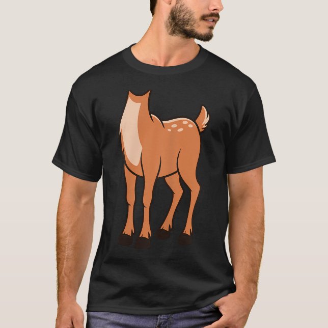 Reindeer Brown T-Shirt (Front)
