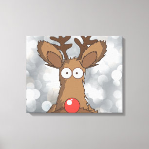 Reindeer Canvas Print