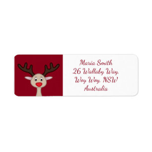 Reindeer cartoon character
