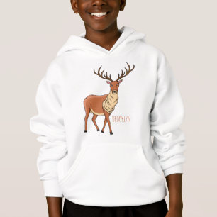 Reindeer cartoon illustration 