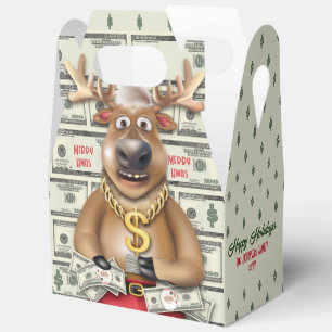 Reindeer Cash Money Favour Box