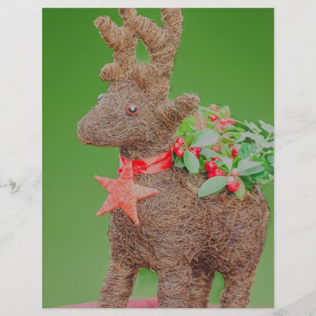 Reindeer Christmas decoration Flyer (Front)