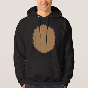 Reindeer Christmas Deer Belly Animal Fur Halloween Hoodie
