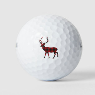 Reindeer Christmas Golf Balls