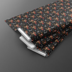 Reindeer Christmas Oh Deer Seamless Pattern Fabric