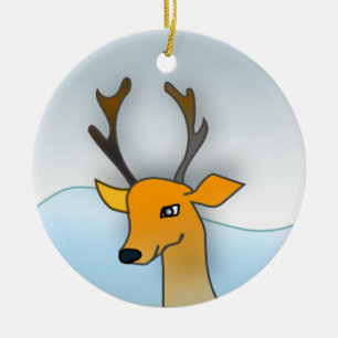 Reindeer Christmas Ornament