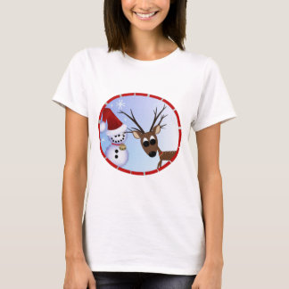 Reindeer Christmas T-shirt