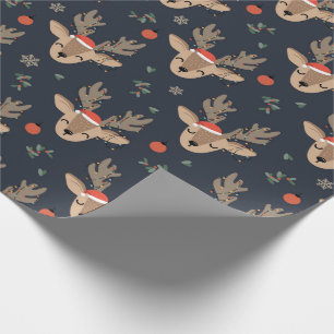 Reindeer Christmas Wrapping Paper