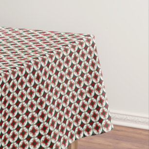 Reindeer Circles-2-52x70 COTTON TABLECLOTH