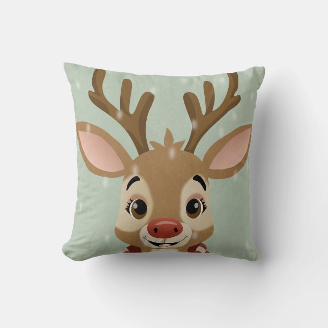 Reindeer Cushion (Front)