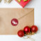 Reindeer Dachshund Wiener Dog Envelope Seal