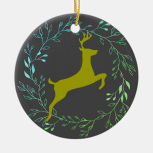 Reindeer - Donner Ceramic Tree Decoration