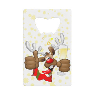 Reindeer Drunk Funny Christmas Character
