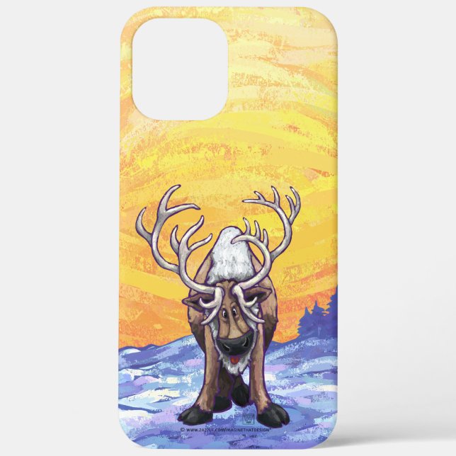 Reindeer Electronics Case-Mate iPhone Case (Back)