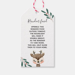Reindeer Food Gift Tags