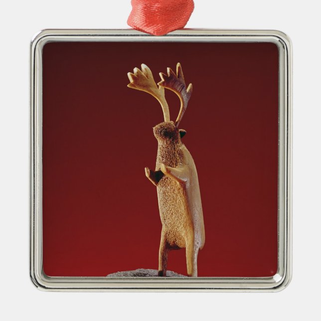 Reindeer, from Cape Dorset Metal Tree Decoration (Front)