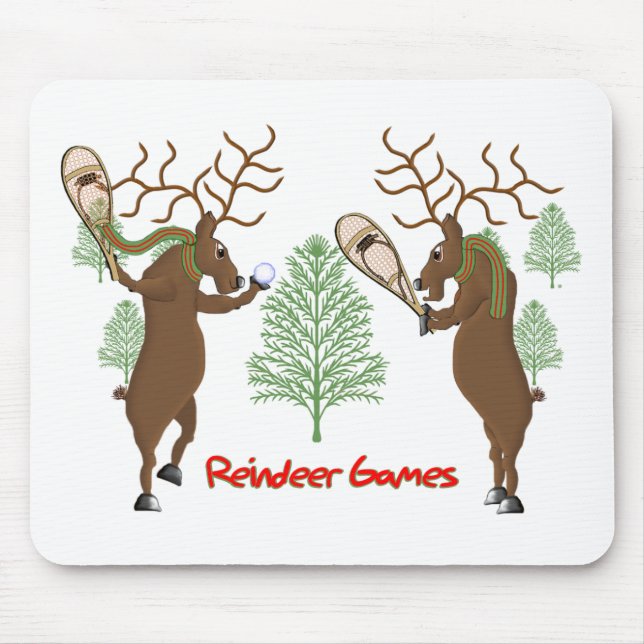 Reindeer Games Mouse Pad (Front)