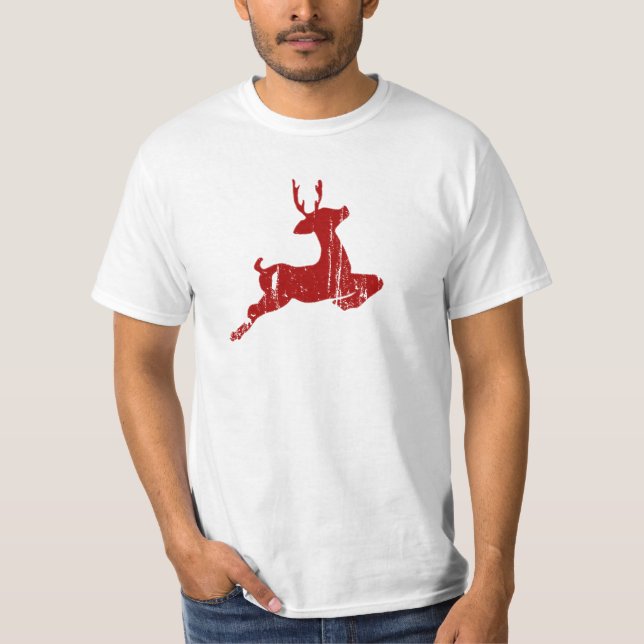 Reindeer Games T-Shirt - Distressed (Front)