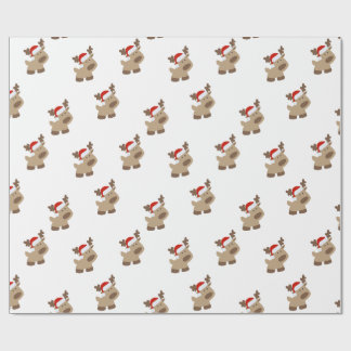 Reindeer gift wrap