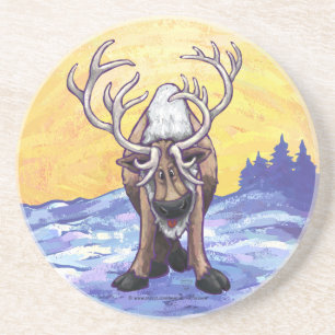Reindeer Gifts & Accessories Coaster