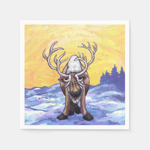 Reindeer Gifts & Accessories Napkin